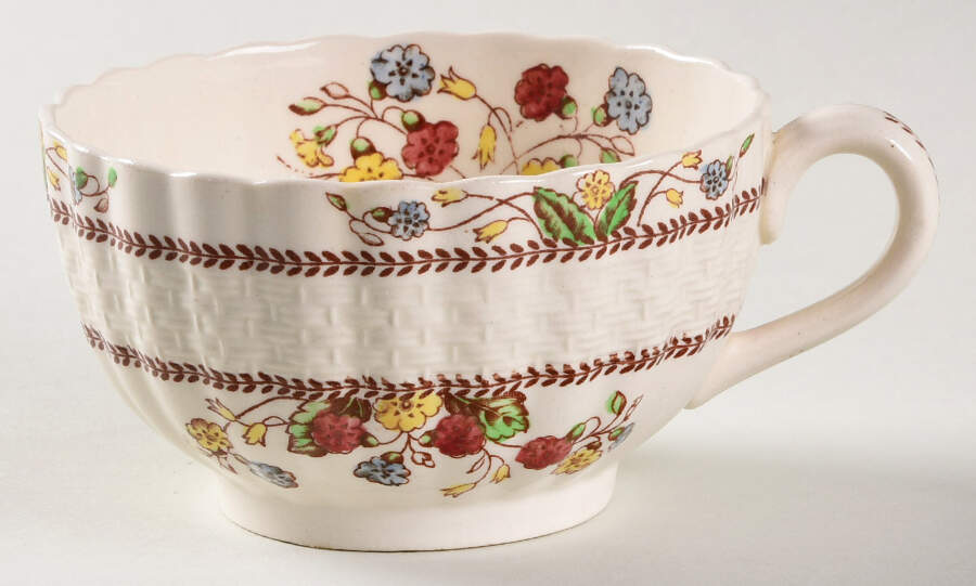 Cowslip Flat Cup by Spode-1