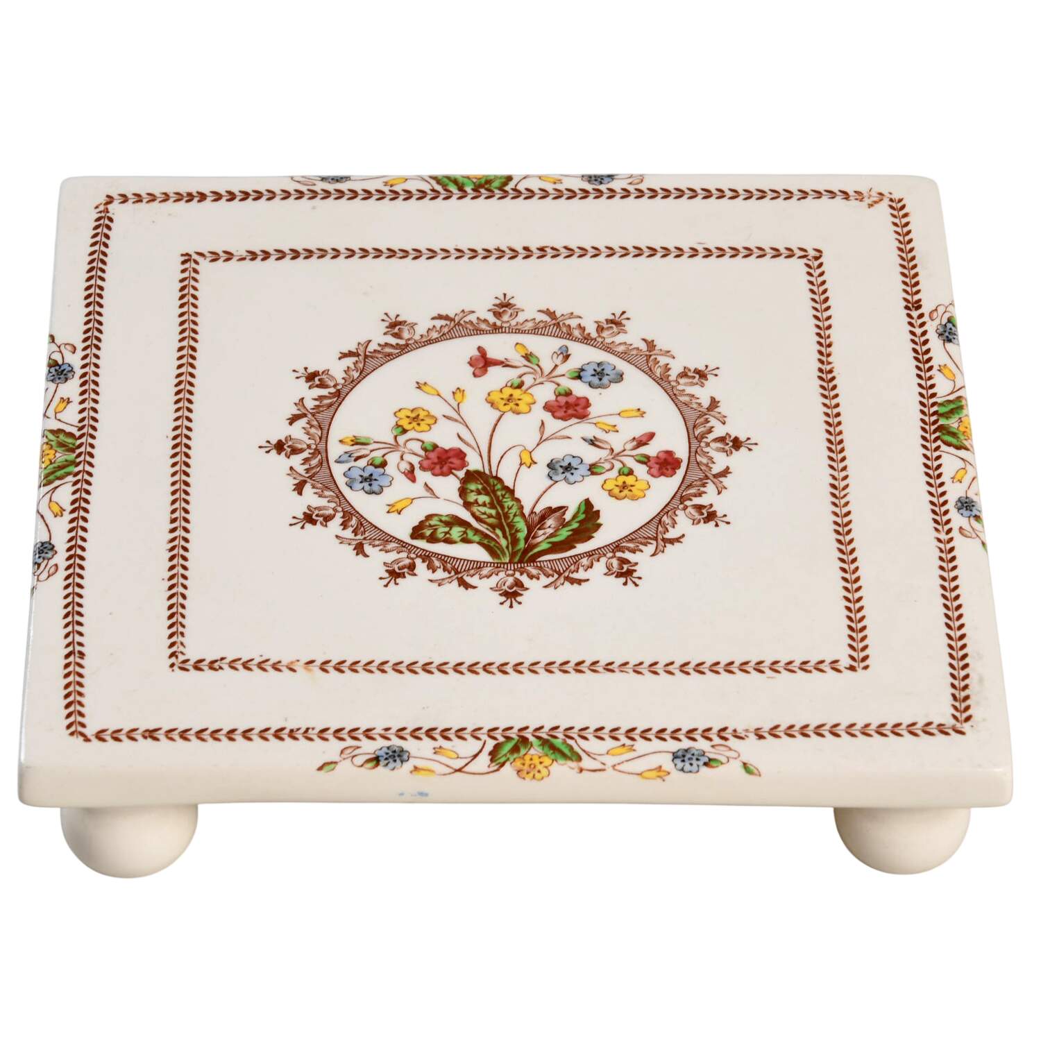 Cowslip 4 Toed Trivet by Spode-1