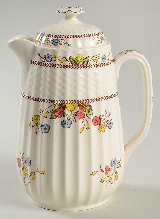 Cowslip Hot Water Jug & Lid by Spode-1
