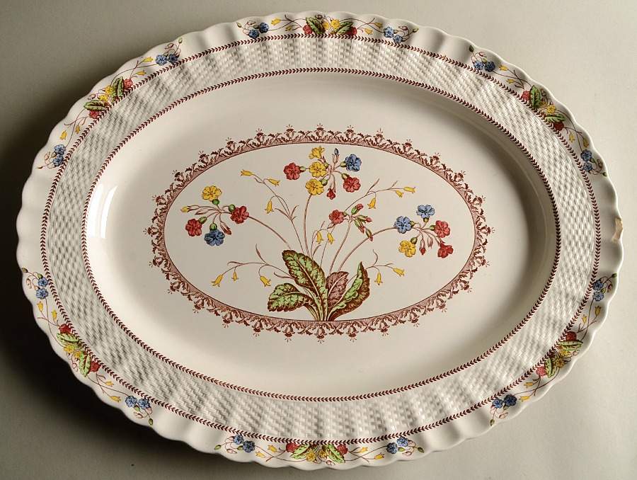 Cowslip 18" Oval Serving Platter by Spode-1