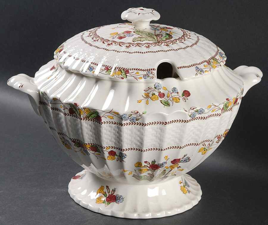 Cowslip Tureen &  Lid by Spode-1