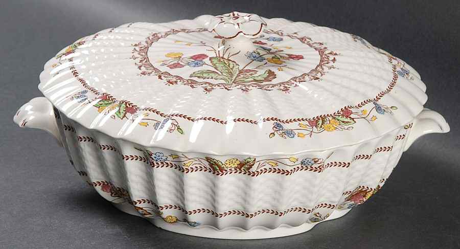 Cowslip Round Covered Vegetable by Spode-1