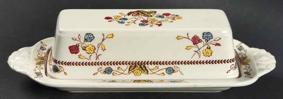 Cowslip 1/4 Lb Covered Butter by Spode-1
