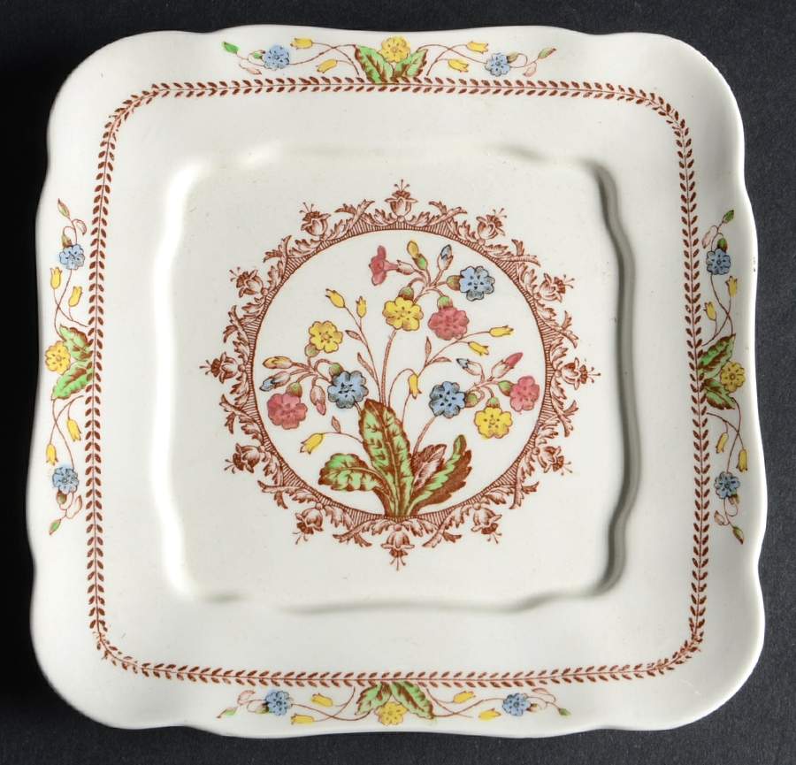 Cowslip Square Butter No Lid by Spode-1