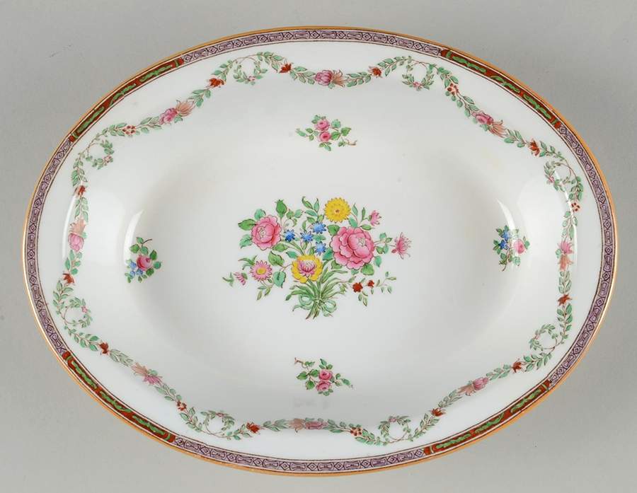 CS584 8" Oval Vegetable Bowl by Spode-1