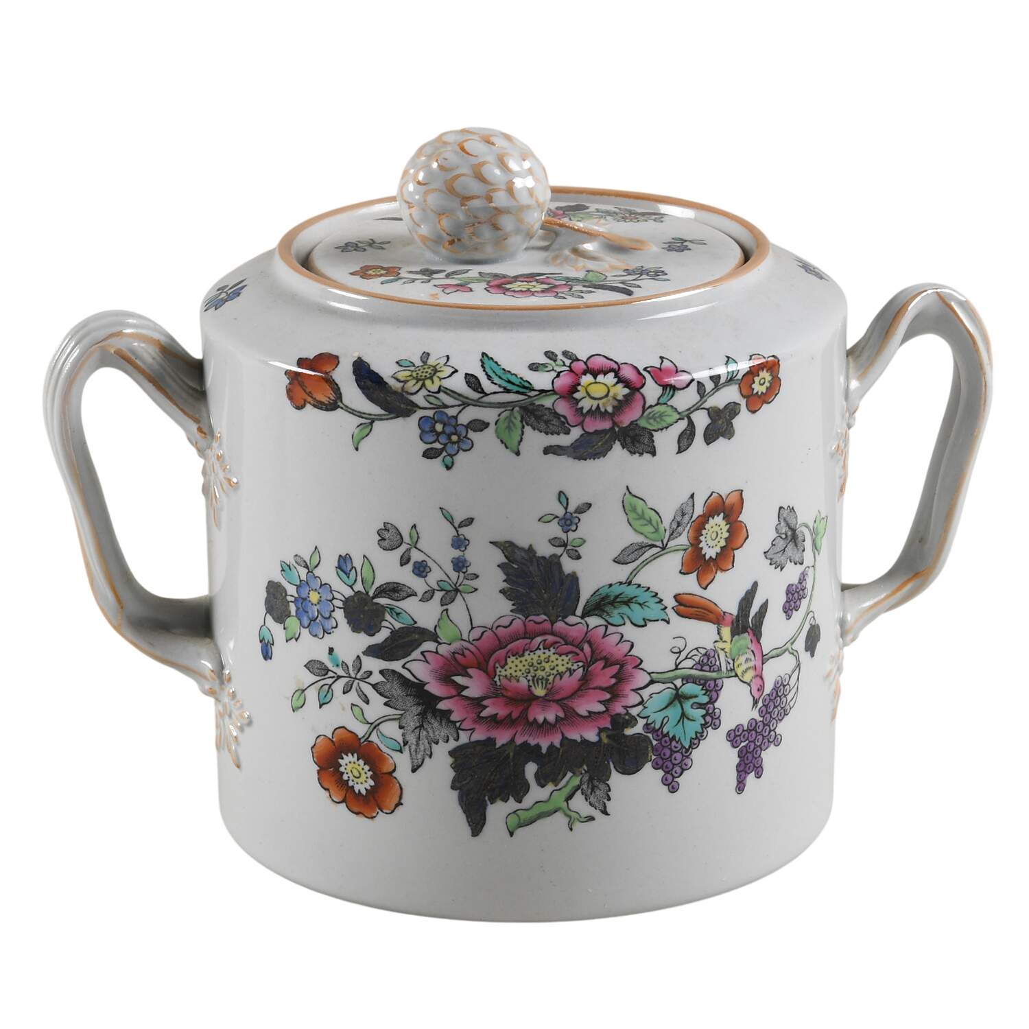 Currants Sugar Bowl & Lid by Spode-1