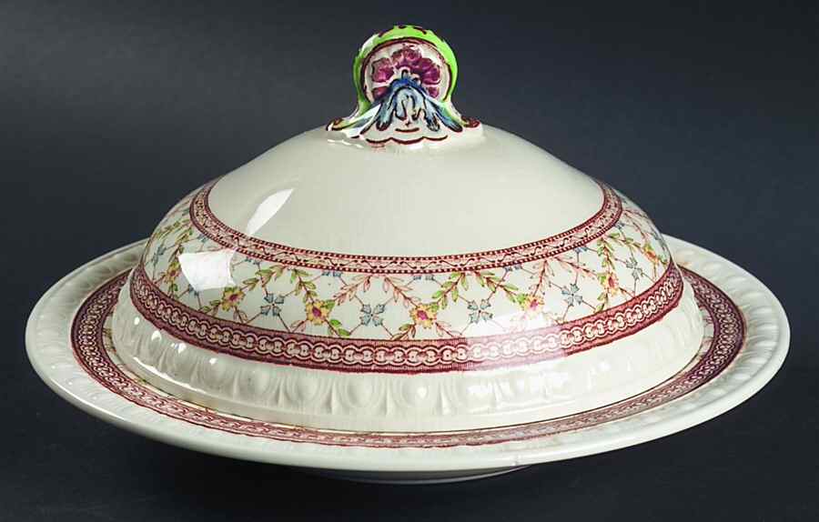 Cynthia Round Covered Butter by Spode-1