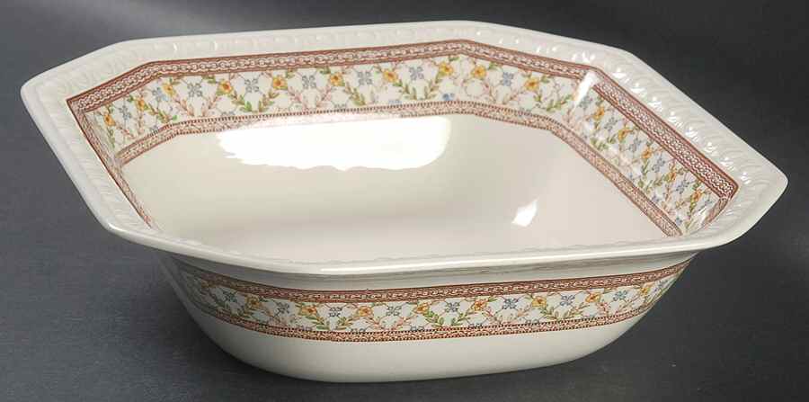 Cynthia 9" Square Vegetable Bowl by Spode-1
