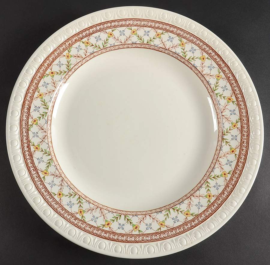 Cynthia 13" Chop Plate (Round Platter) by Spode-1