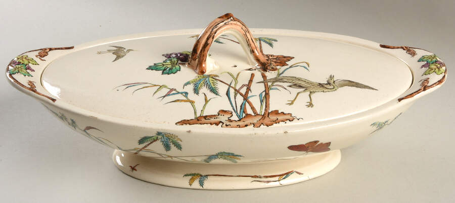 D9875 Oval Covered Vegetable by Spode-1