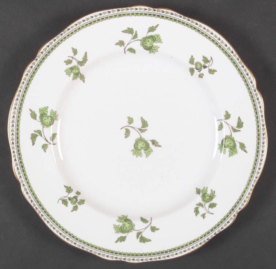 Darlington Apple Green Dinner Plate by Spode-1