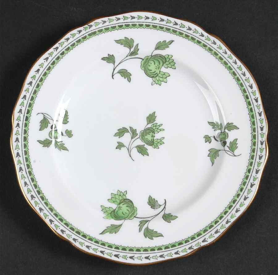 Darlington Apple Green Bread & Butter Plate by Spode-1