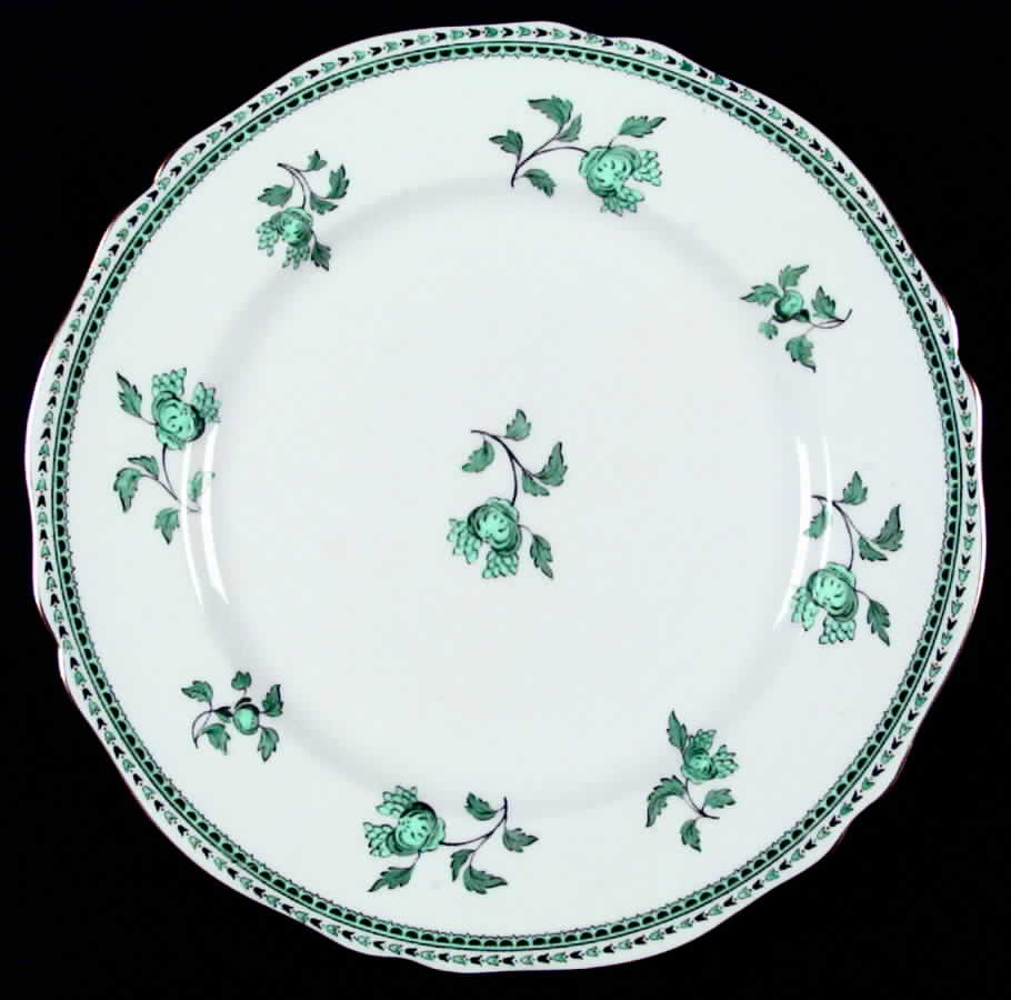 Darlington Green (Teal) Salad Plate by Spode-1