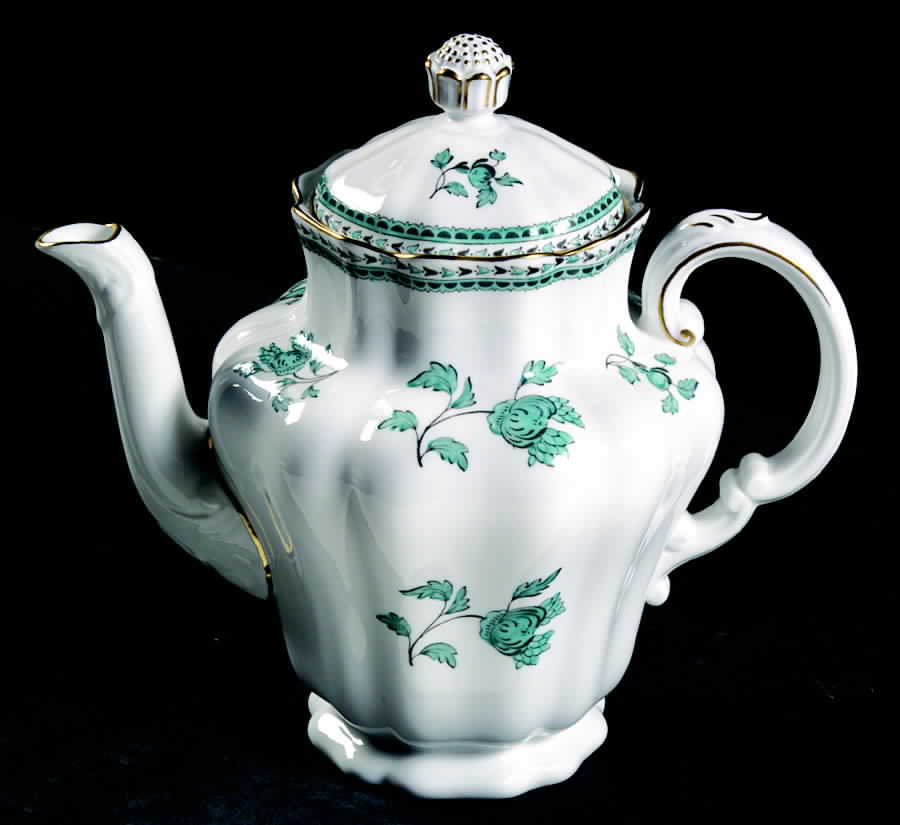 Darlington Green (Teal) Coffee Pot & Lid by Spode-1