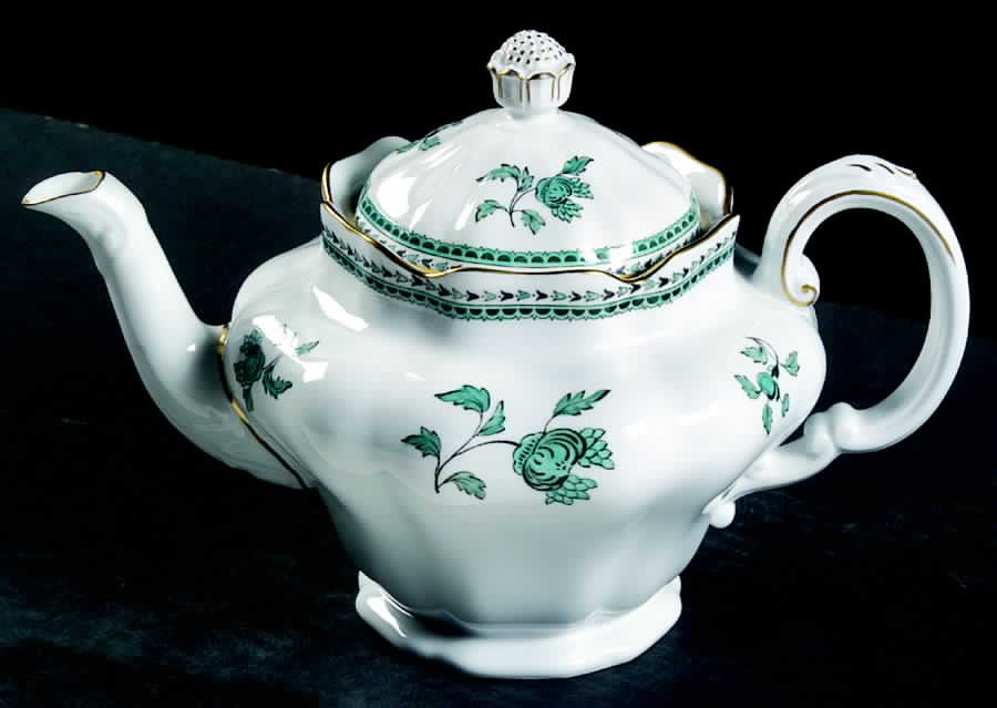 Darlington Green (Teal) Teapot & Lid by Spode-1