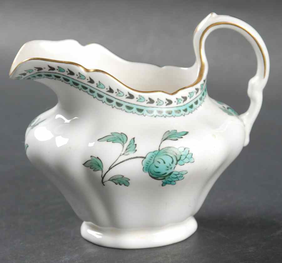 Darlington Green (Teal) Creamer by Spode-1