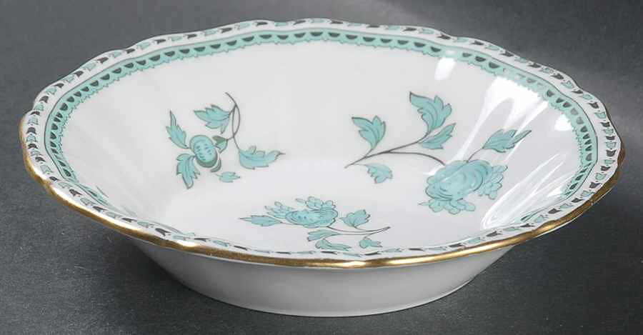 Darlington Green (Teal) Fruit/Dessert (Sauce) Bowl by Spode-1