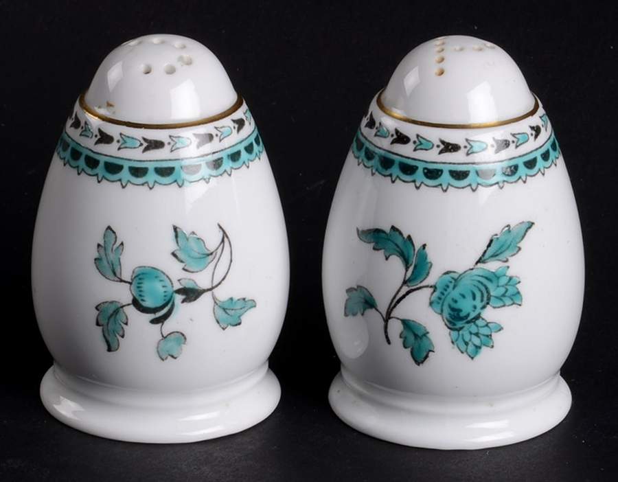 Darlington Green (Teal) Salt & Pepper Set by Spode-1