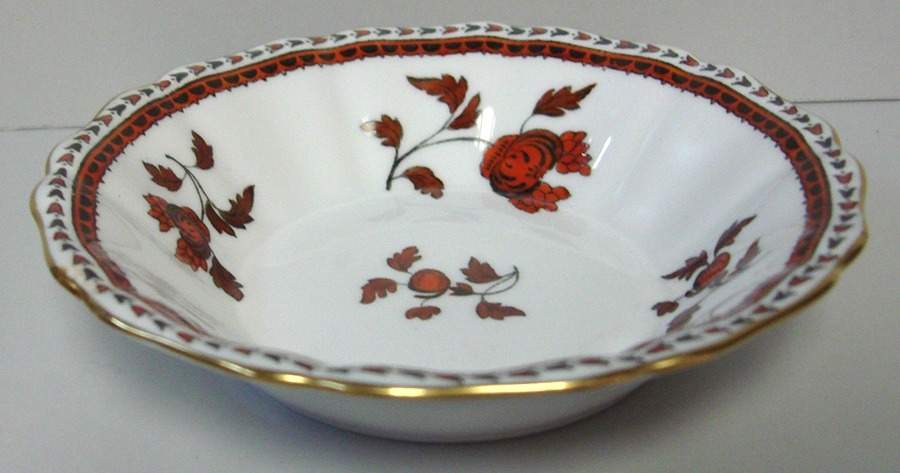 Darlington Orange Fruit/Dessert (Sauce) Bowl by Spode-1