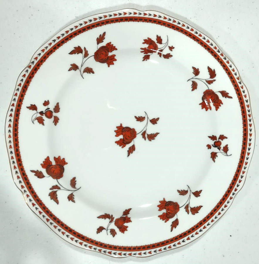 Darlington Orange Luncheon Plate by Spode-1
