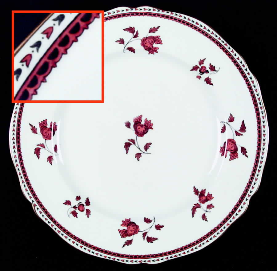 Darlington Orange Dinner Plate by Spode-1