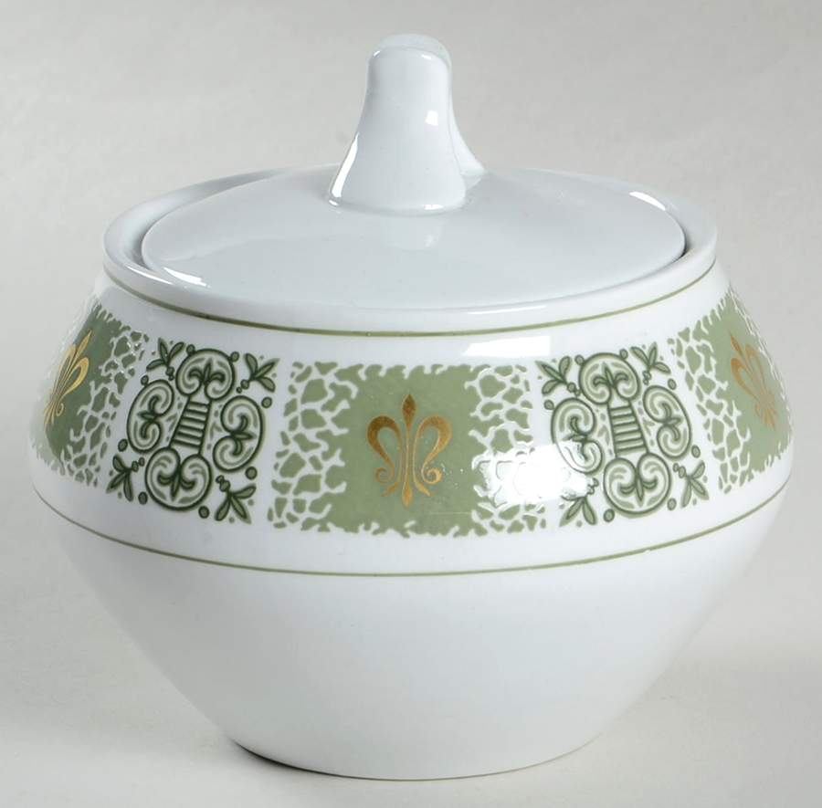 Dauphine Sugar Bowl & Lid by Spode-1