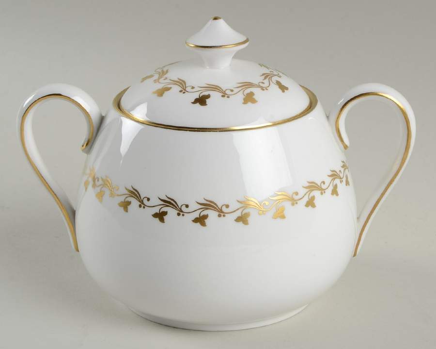 Delphi Sugar Bowl & Lid by Spode-1