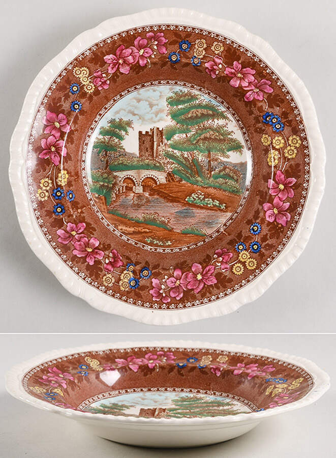 Delft Large Rim Soup Bowl by Spode-1