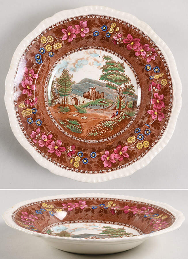 Delft Large Rim Soup Bowl by Spode-1