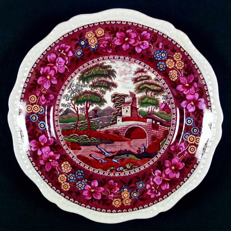 Delft Dinner Plate by Spode-1