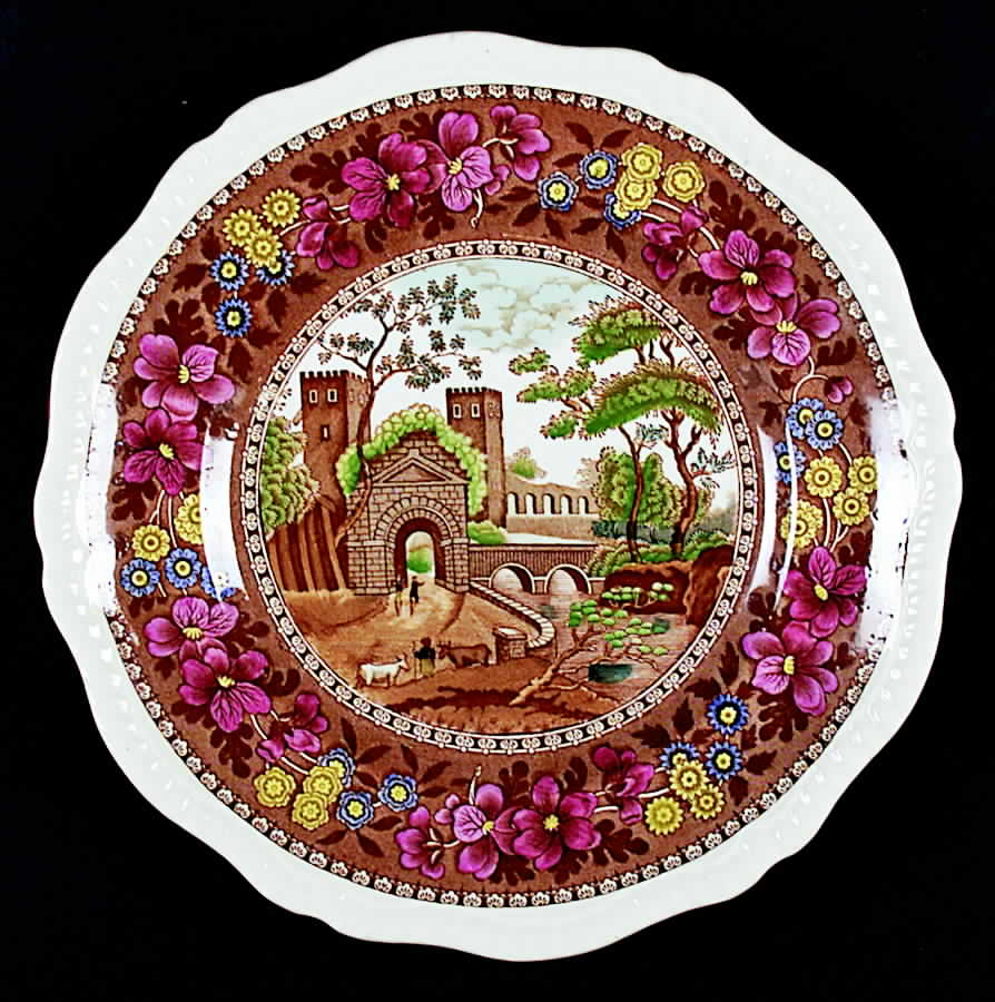Delft Dinner Plate by Spode-1