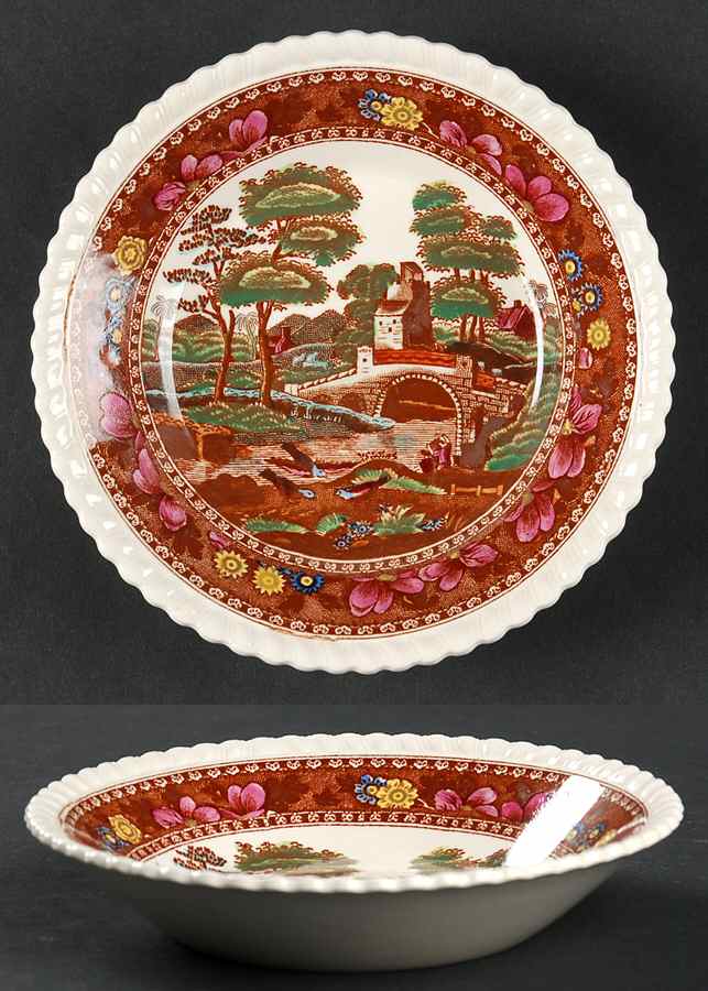 Delft Fruit/Dessert (Sauce) Bowl by Spode-1
