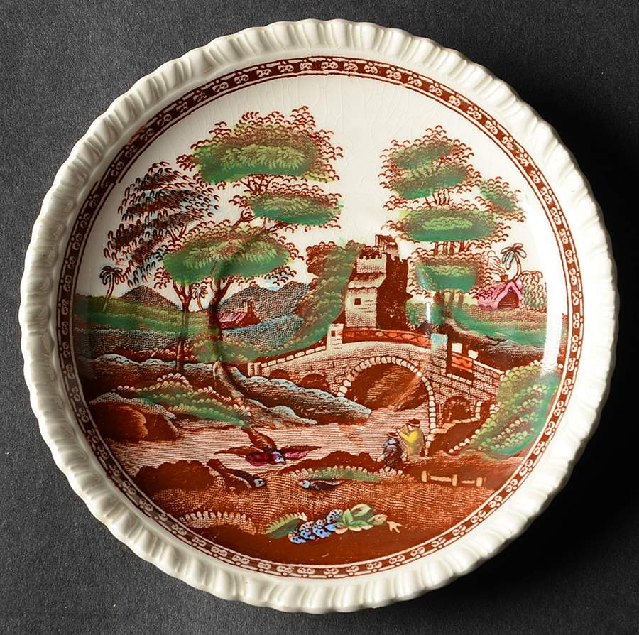 Delft Saucer for Demitasse Cup by Spode-1