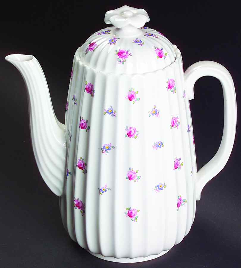 Dimity Coffee Pot & Lid by Spode-1