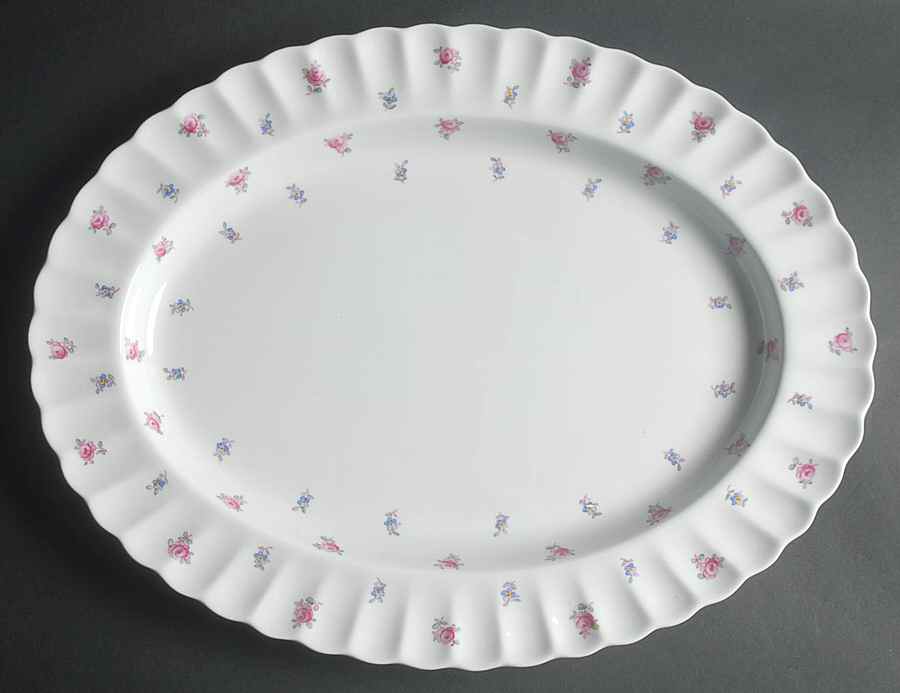 Dimity 16" Oval Serving Platter by Spode-1