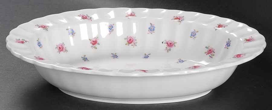 Dimity 9" Oval Vegetable Bowl by Spode-1