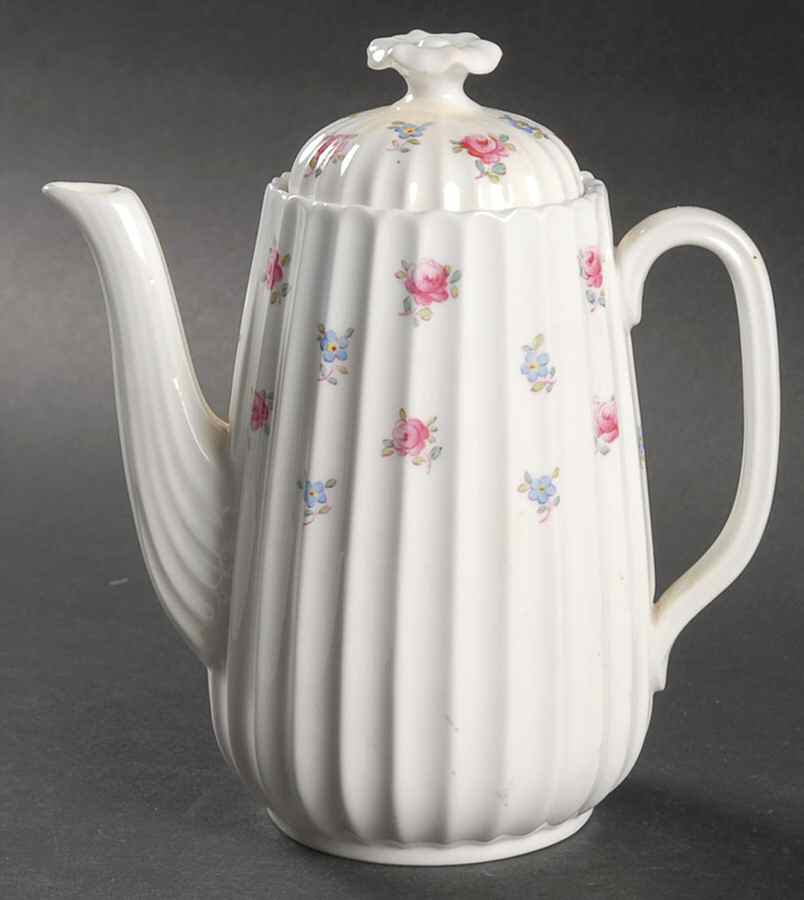 Dimity Mini Coffee Pot & Lid by Spode-1