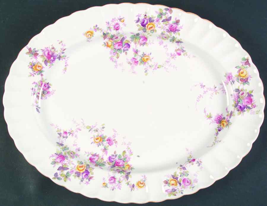 Dorothy Perkins 14" Oval Serving Platter by Spode-1