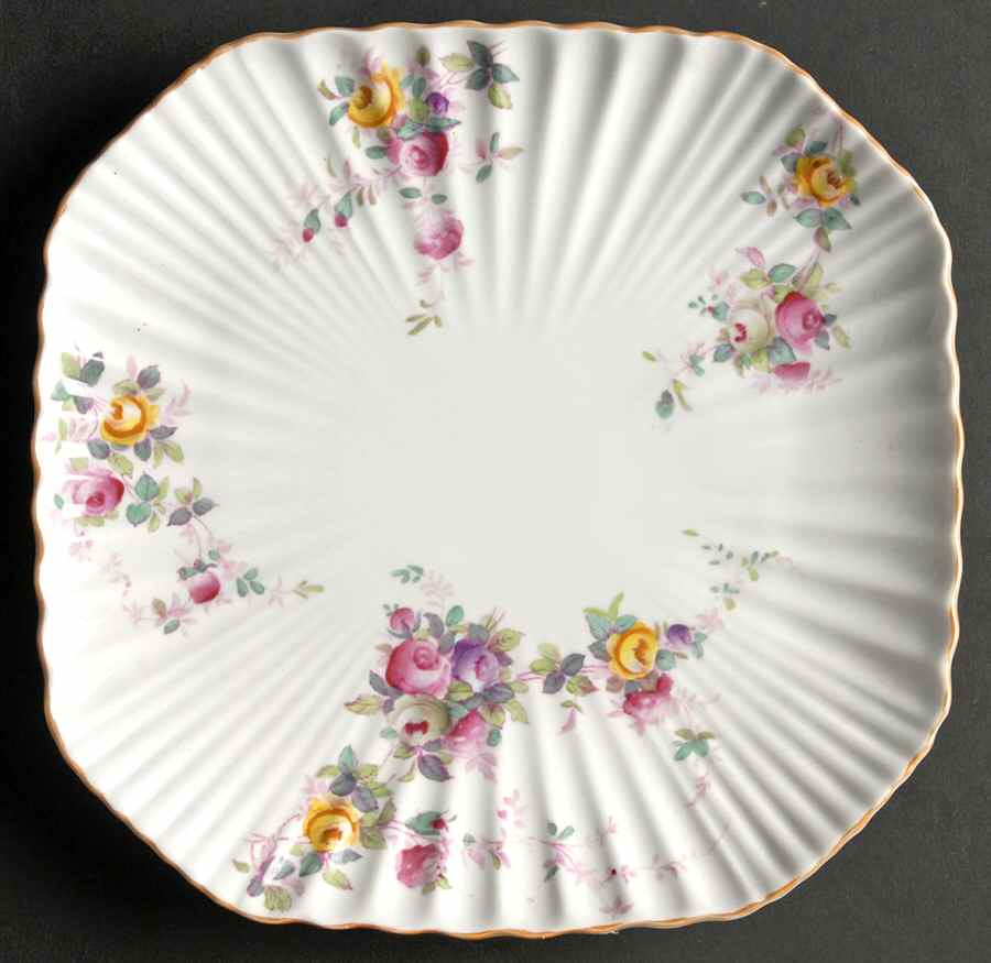Dorothy Perkins Square Luncheon Plate by Spode-1