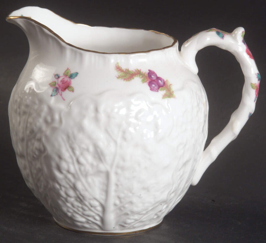 Dresden Rose (Y2958, Savoy) Creamer by Spode-1