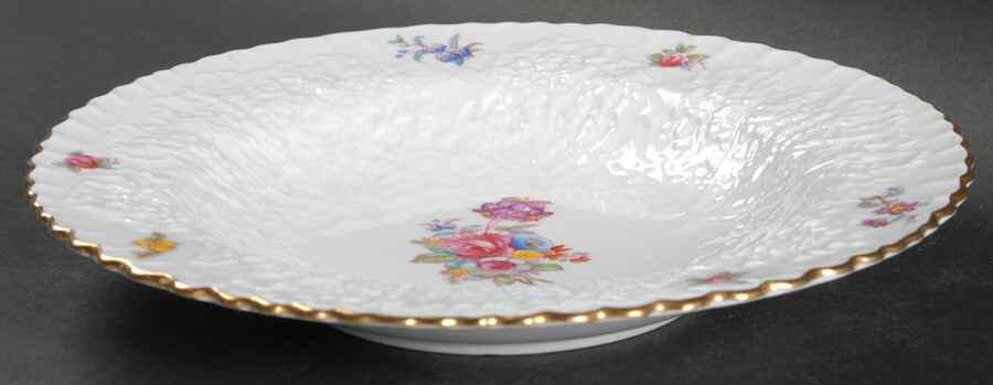 Dresden Rose (Y2958, Savoy) Rim Soup Bowl by Spode-1