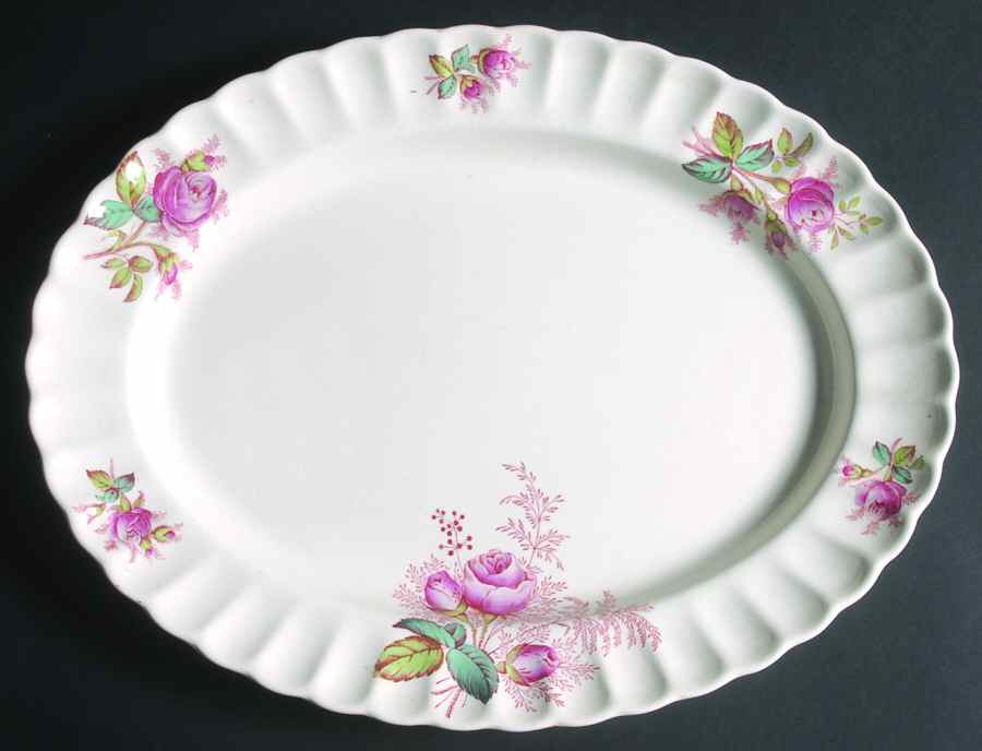 Dubarry 15" Oval Serving Platter by Spode-1