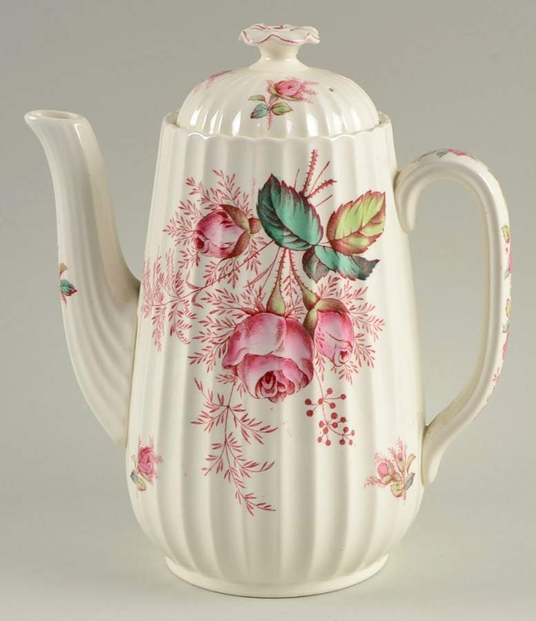 Dubarry Mini Coffee Pot & Lid by Spode-1
