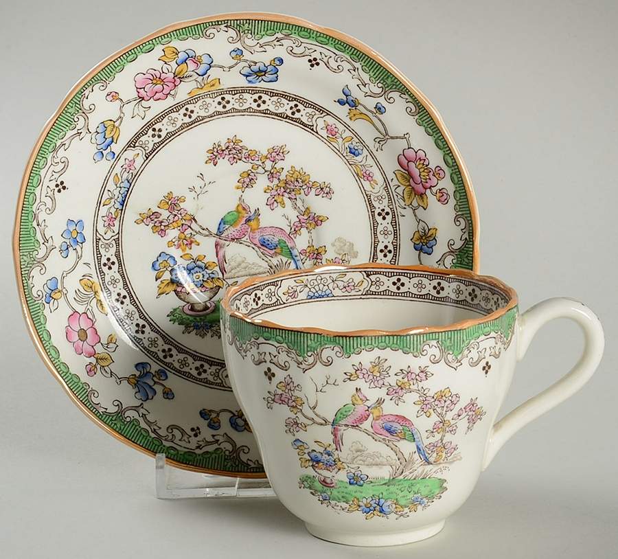 Eden Flat Cup & Saucer Set by Spode-1