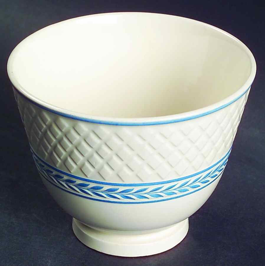 Elaine Blue (1290, Mansard) Open Sugar Bowl by Spode-1