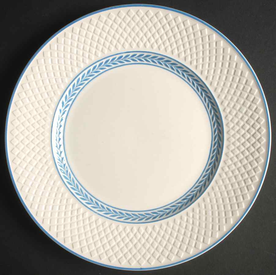 Elaine Blue (1290, Mansard) Luncheon Plate by Spode-1