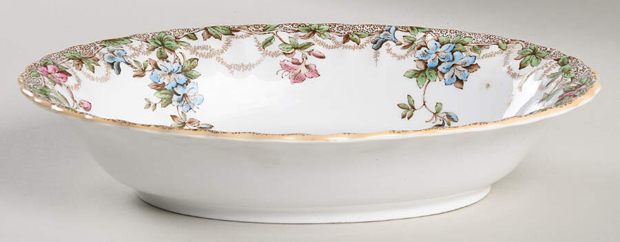 Eloise 9" Oval Vegetable Bowl by Spode-1