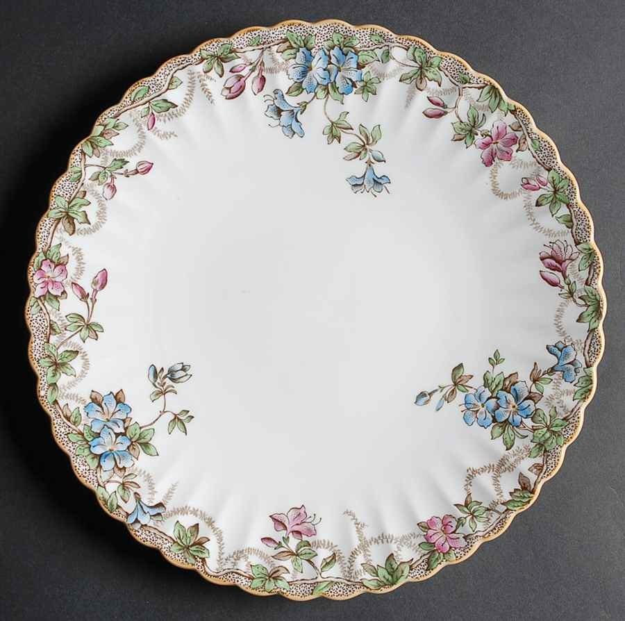 Eloise Blue Dinner Plate by Spode-1