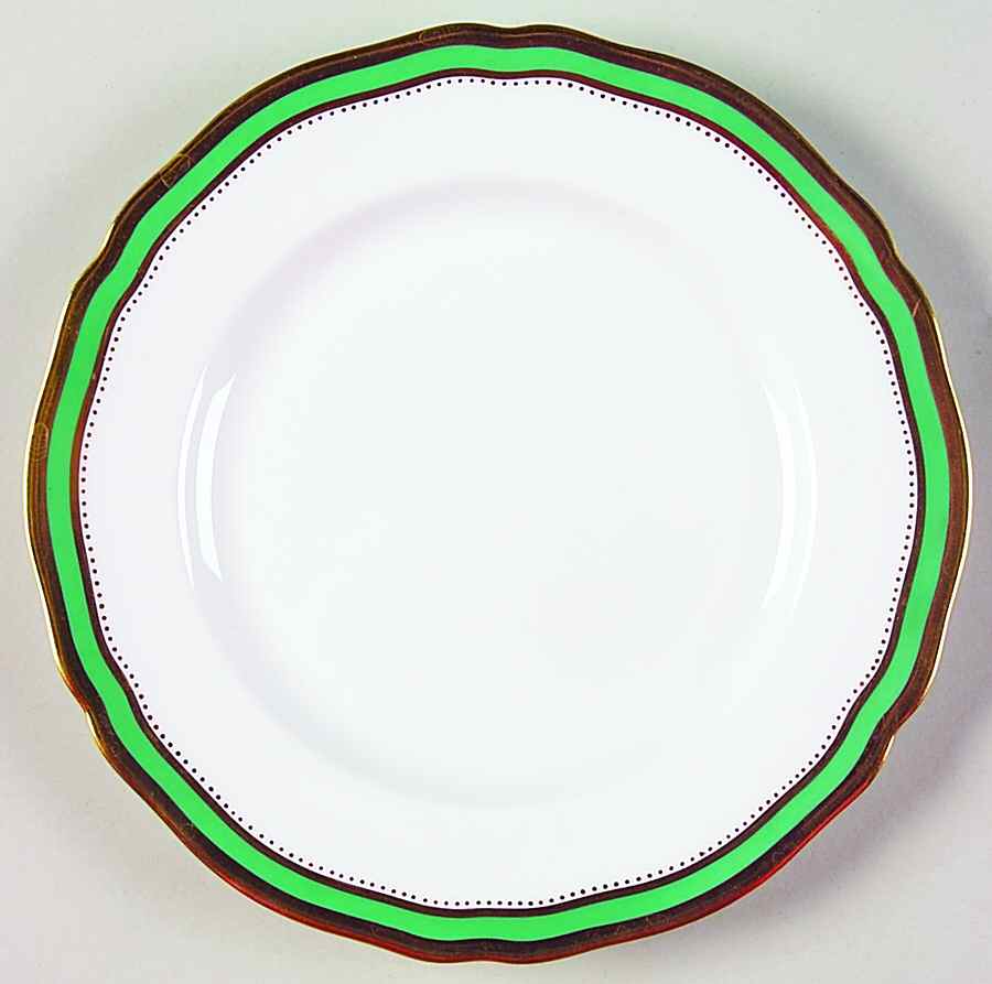 Embassy Green Bread & Butter Plate by Spode-1