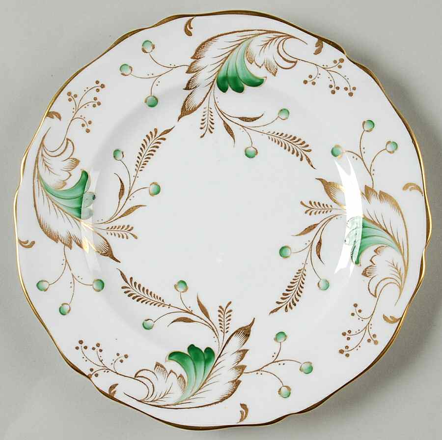 Emerald Bread & Butter Plate by Spode-1